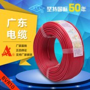 廣東電纜廠BVR10平方國標(biāo)單塑多支銅芯線 入戶總